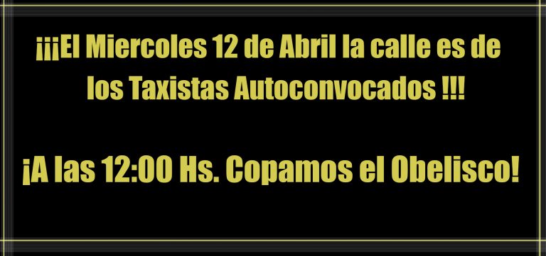 El Miercoles 12 se cumple un año de desidia por parte del Gobierno.